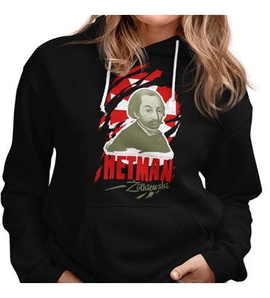 BLUZA DAMSKA Z KAPTUREM HETMAN